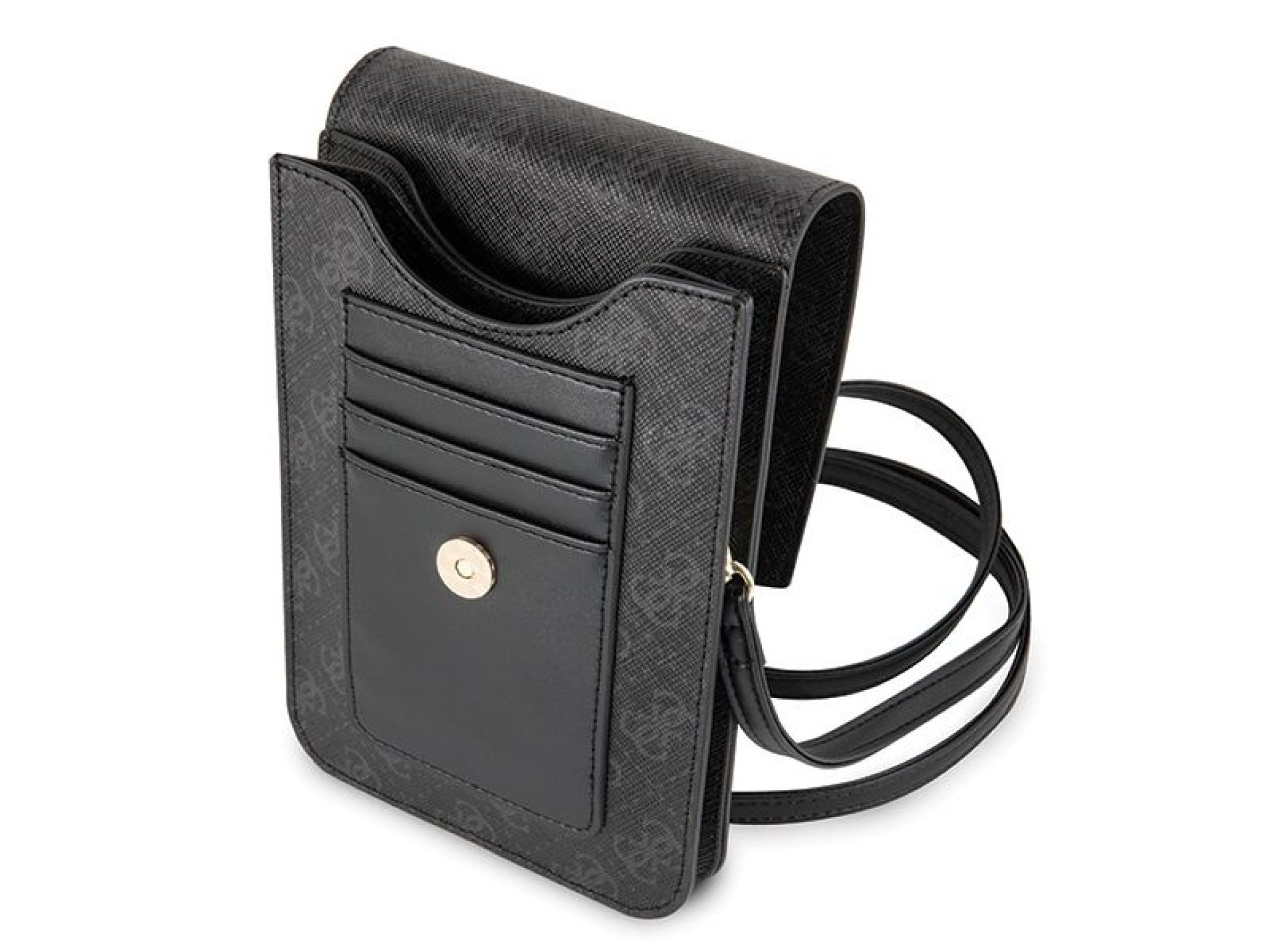 Bolsa Guess GUWBSQGBK preta/preta 4G