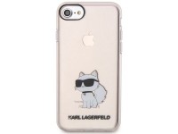 Karl Lagerfeld KLHCI8HNCHTCP iPhone 7/8/ SE 2020 / SE 2022 capa rígida rosa/rosa Ikonik Choupette Karl Lagerfeld KLHCI8HNCHTCP iPhone 7/8/ SE 2020 / SE 2022 capa rígida rosa/rosa Ikonik Choupette