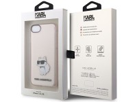 Karl Lagerfeld KLHCI8HNCHTCP iPhone 7/8/ SE 2020 / SE 2022 capa rígida rosa/rosa Ikonik Choupette Karl Lagerfeld KLHCI8HNCHTCP iPhone 7/8/ SE 2020 / SE 2022 capa rígida rosa/rosa Ikonik Choupette