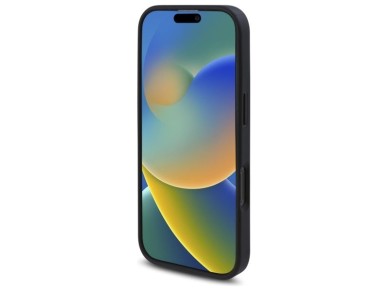 Funda rígida Guess GUHMP16LP4ROPEMCK para iPhone 16 Pro de 6,3" en color negro/negro, 4G, con estamp Funda rígida Guess GUHMP16LP4ROPEMCK para iPhone 16 Pro de 6,3" en color negro/negro, 4G, con estamp