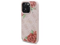 Funda rígida Guess GUHMP16LP4ROPEMCP para iPhone 16 Pro de 6,3" rosa/rosa, 4G, estampado floral, Mag Funda rígida Guess GUHMP16LP4ROPEMCP para iPhone 16 Pro de 6,3" rosa/rosa, 4G, estampado floral, Mag