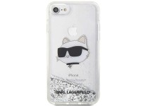 Karl Lagerfeld KLHCI8LNHCCS iPhone 7/8/ SE 2020/2022 plateado/plateado estuche rígido Glitter Choupe Karl Lagerfeld KLHCI8LNHCCS iPhone 7/8/ SE 2020/2022 plateado/plateado estuche rígido Glitter Choupe