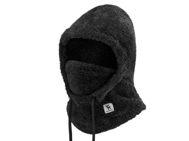 Qunature Arctic Velvet Ski Balaclava Size L - Black Qunature Arctic Velvet Ski Balaclava Size L - Black