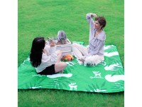 Manta de picnic impermeable Qunature para camping, 2 x 2 m - verde Manta de picnic impermeable Qunature para camping, 2 x 2 m - verde