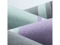 Meias de esqui Qunature 037201, tamanho 37-42 (P/M) - roxo-verde