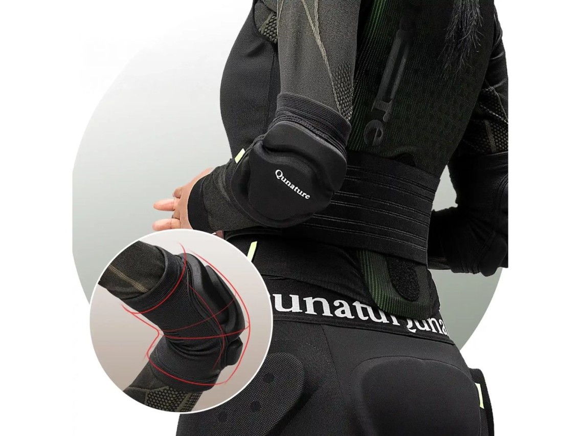 Qunature 2206000103 Elbow Ski Protectors Size L - Black