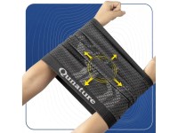 Pañuelo de esquí Qunature 11230014002, bandana deportiva, talla universal - negro Pañuelo de esquí Qunature 11230014002, bandana deportiva, talla universal - negro