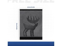 Pañuelo de esquí Qunature 11230014002, bandana deportiva, talla universal - negro Pañuelo de esquí Qunature 11230014002, bandana deportiva, talla universal - negro