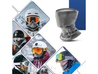 Pañuelo de esquí Qunature 11230014001, bandana deportiva, talla universal - gris Pañuelo de esquí Qunature 11230014001, bandana deportiva, talla universal - gris