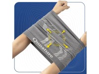 Pañuelo de esquí Qunature 11230014001, bandana deportiva, talla universal - gris Pañuelo de esquí Qunature 11230014001, bandana deportiva, talla universal - gris