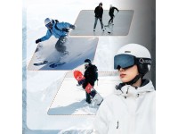 Casco de esquí Qunature 10130003002 con orejeras para snowboard de 54-58 cm - Blanco Casco de esquí Qunature 10130003002 con orejeras para snowboard de 54-58 cm - Blanco