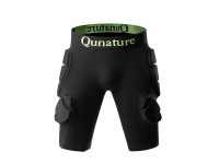 Qunature Ski Hip Protectors - Advanced L Skis, Snowboard, Skates - Black