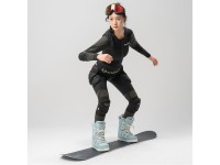 Protectores de cadera para esqu� Qunature - Nivel avanzado L (esqu�s, snowboard, patinaje) - Negro