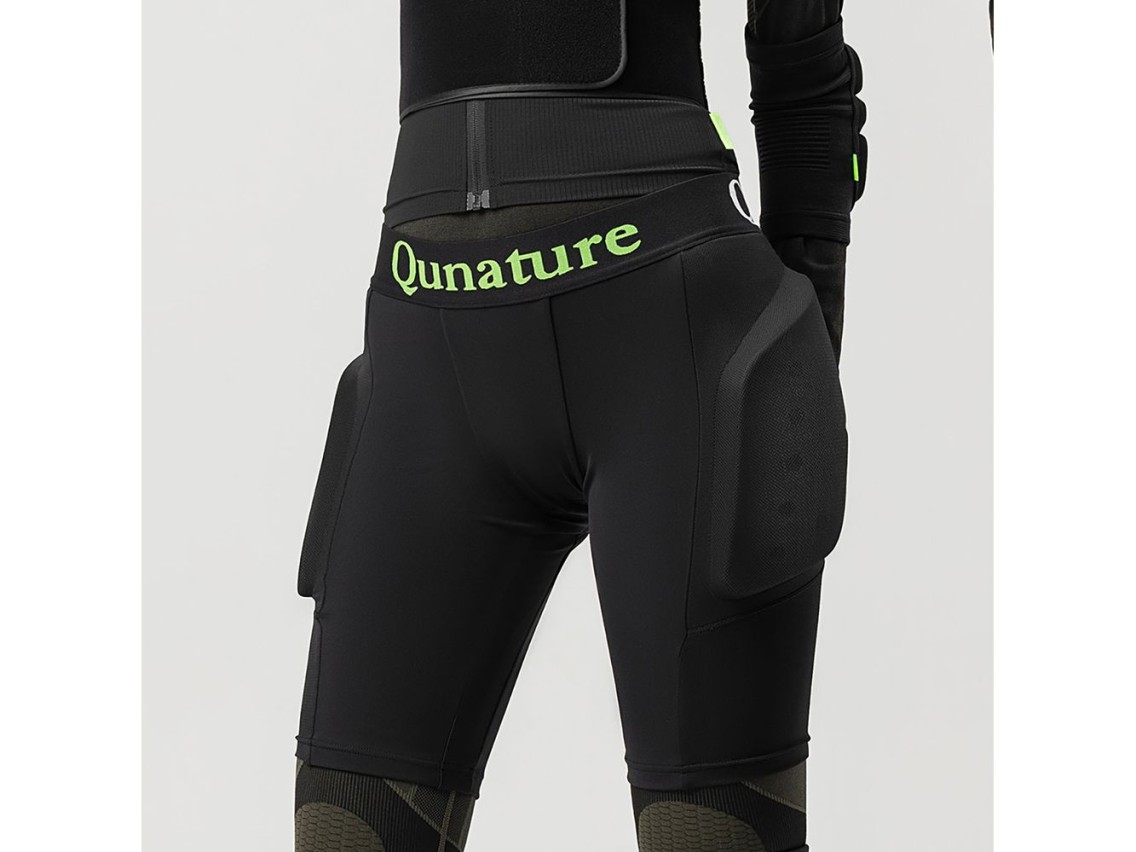 Protetores de quadril Qunature para esqui - Modelo b�sico tamanho M para esquis, snowboard e patins 
