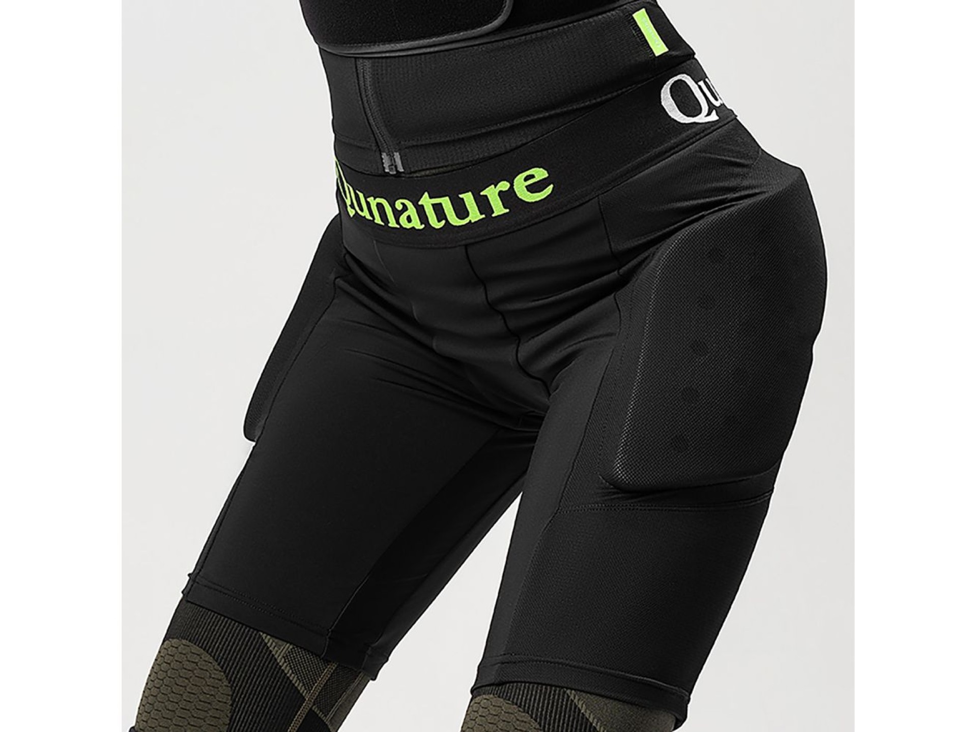 Qunature Ski Hip Protectors - Basic XL Skis Snowboard Skates - Black
