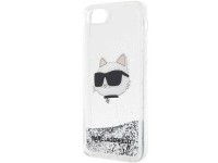 Karl Lagerfeld KLHCI8LNHCCS iPhone 7/8/ SE 2020/2022 plateado/plateado estuche rígido Glitter Choupe Karl Lagerfeld KLHCI8LNHCCS iPhone 7/8/ SE 2020/2022 plateado/plateado estuche rígido Glitter Choupe