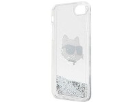 Karl Lagerfeld KLHCI8LNHCCS iPhone 7/8/ SE 2020/2022 plateado/plateado estuche rígido Glitter Choupe Karl Lagerfeld KLHCI8LNHCCS iPhone 7/8/ SE 2020/2022 plateado/plateado estuche rígido Glitter Choupe