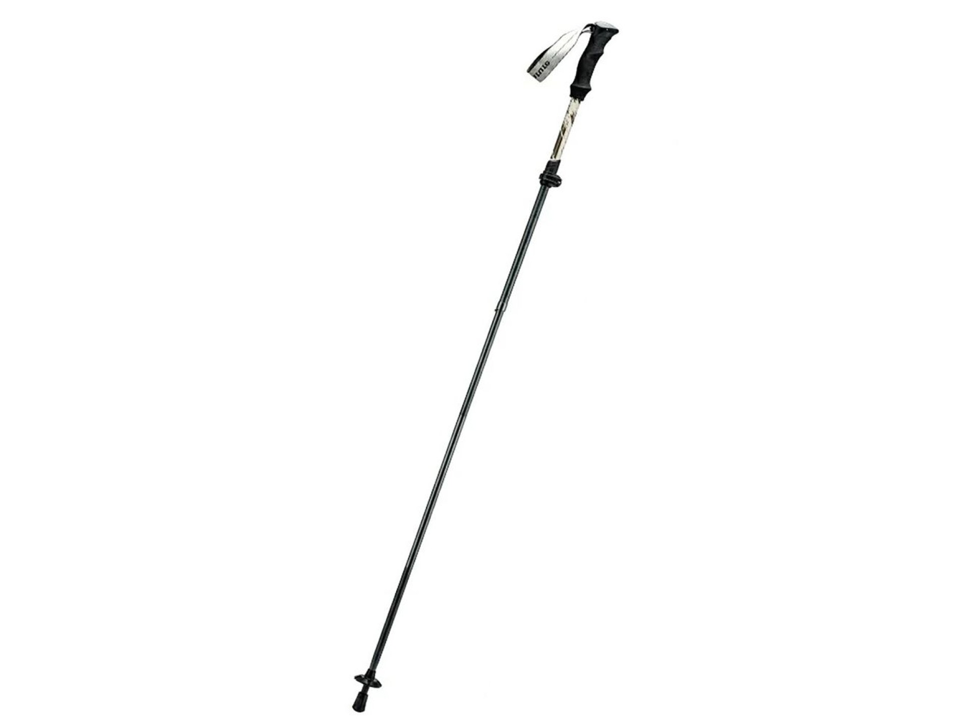Bastão de caminhada nórdica Qunature em alumínio, 110-130 cm, 1 unidade - Marrom