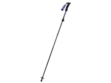 Qunature Nordic Walking Trekking Pole Aluminum 110 - 130 cm 1 pc. - Purple Qunature Nordic Walking Trekking Pole Aluminum 110 - 130 cm 1 pc. - Purple