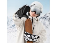 Qunature Panda Heat Transfer Ski Gloves Kids Size S - Black/White Qunature Panda Heat Transfer Ski Gloves Kids Size S - Black/White