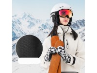 Qunature Panda Heat Transfer Ski Gloves Kids Size S - Black/White Qunature Panda Heat Transfer Ski Gloves Kids Size S - Black/White