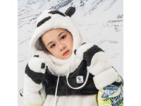 Qunature Panda Ski Gloves for Kids and Adults Size S - Black/White Qunature Panda Ski Gloves for Kids and Adults Size S - Black/White