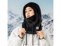 Balaclava de esqui Qunature Arctic Velvet, tamanho M - Preta Balaclava de esqui Qunature Arctic Velvet, tamanho M - Preta