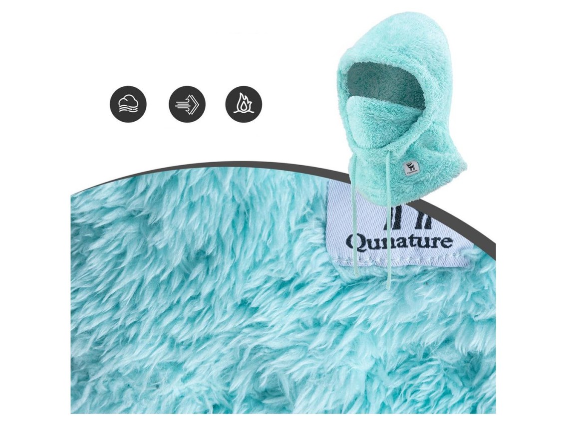 Qunature Arctic Velvet Ski Balaclava Size M - Mint