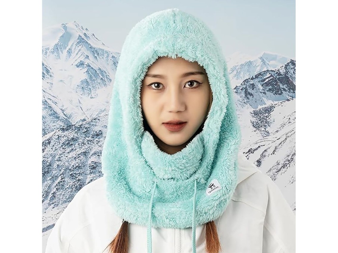 Pasamontañas de esquí Qunature Arctic Velvet Talla L - Menta