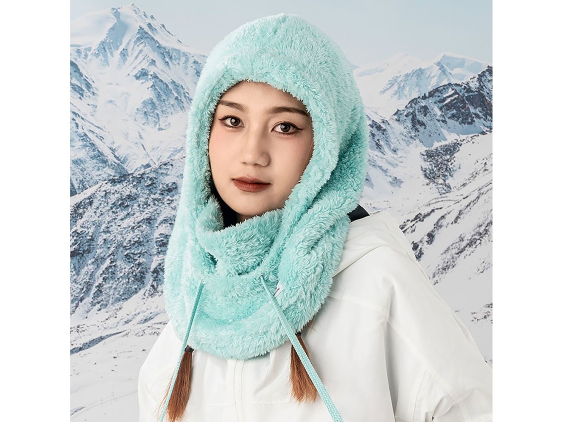 Qunature Arctic Velvet Ski Balaclava Size M - Mint
