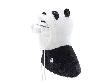Pasamontañas de esquí Qunature Panda para niños/adultos, talla M - Negro/Blanco Pasamontañas de esquí Qunature Panda para niños/adultos, talla M - Negro/Blanco