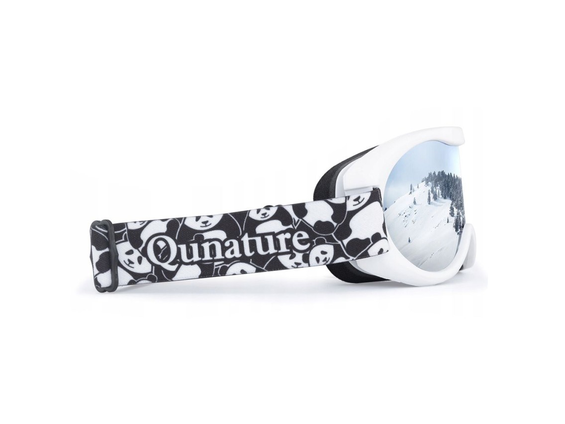 Gafas de esquí Qunature Panda para niños - Negro/Blanco