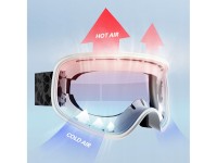 Gafas de esquí Qunature Panda para niños - Negro/Blanco Gafas de esquí Qunature Panda para niños - Negro/Blanco