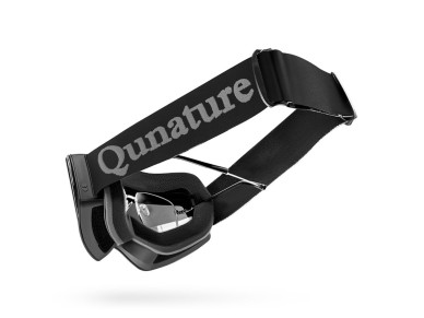 Qunature Black Frameless Ski Goggles - Black Qunature Black Frameless Ski Goggles - Black