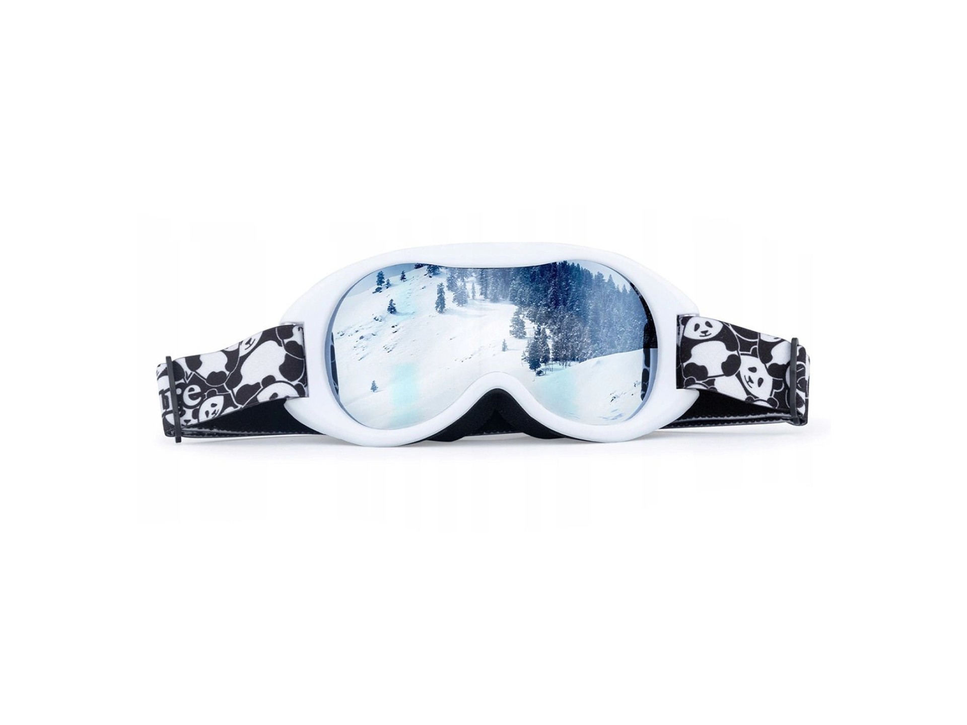 Gafas de esquí Qunature Panda para niños - Negro/Blanco