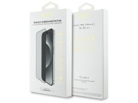 Protetor de tela Guess com privacidade e contorno 2.5D em vidro temperado para iPhone 16 Pro