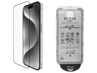 Protetor de tela Guess com contorno 2.5D em vidro temperado para iPhone 16 Protetor de tela Guess com contorno 2.5D em vidro temperado para iPhone 16