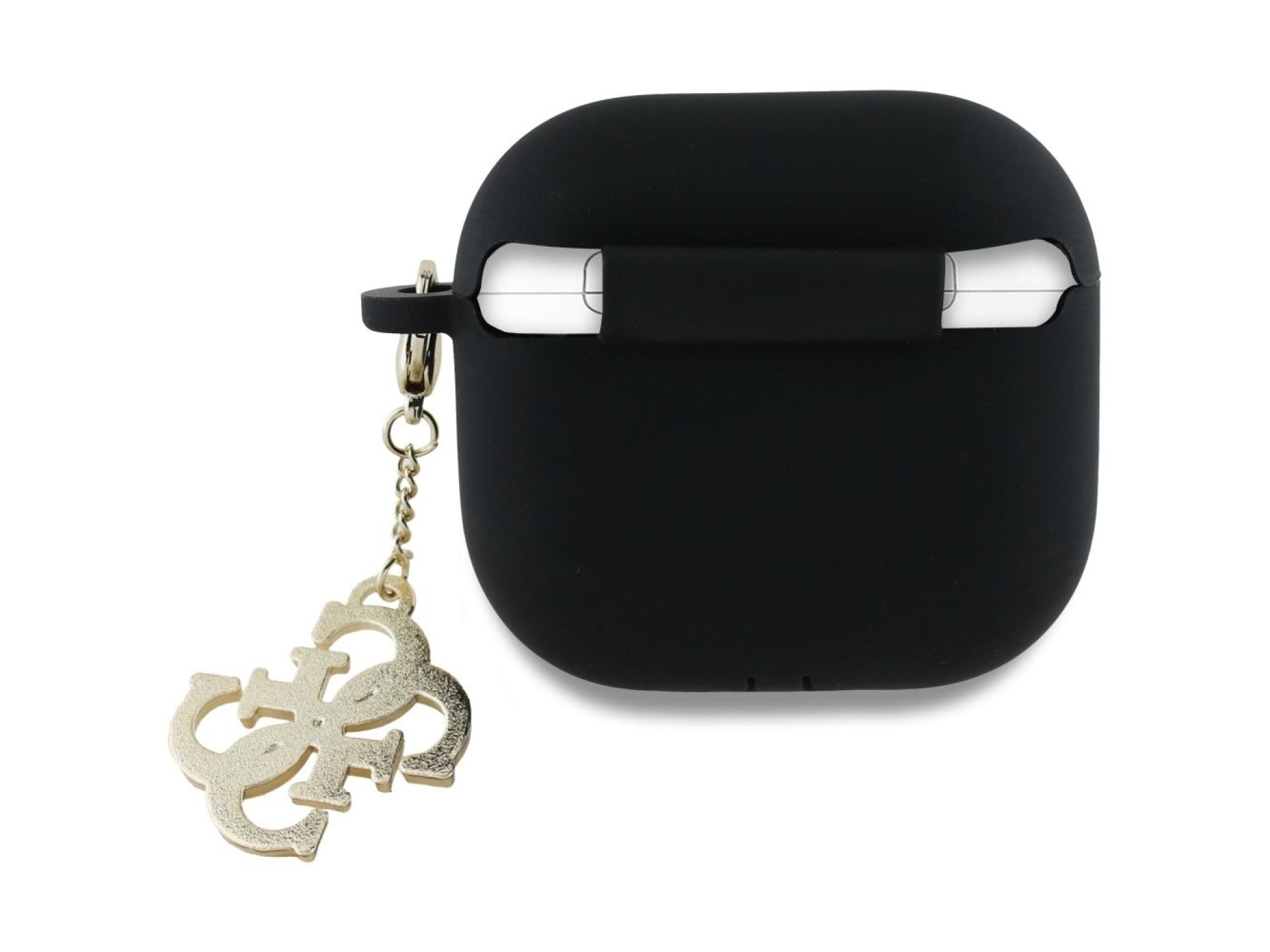 Capa Guess 4G Charm para AirPods 4 - Preta