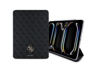 Guess GUFC13PM24PS4SGK iPad Pro 13" 2024 preto/preto magn�tico 4G com logotipo grande