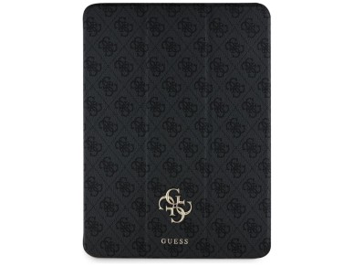 Guess GUFC13RM24PS4SGK iPad Air 13" 2024 preto/preto magn�tico 4G com logotipo grande