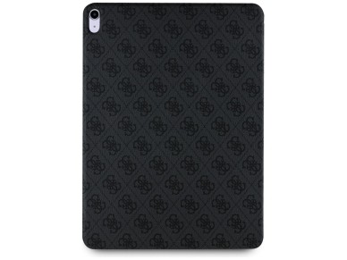 Guess GUFC13RM24PS4SGK iPad Air 13" 2024 preto/preto magn�tico 4G com logotipo grande