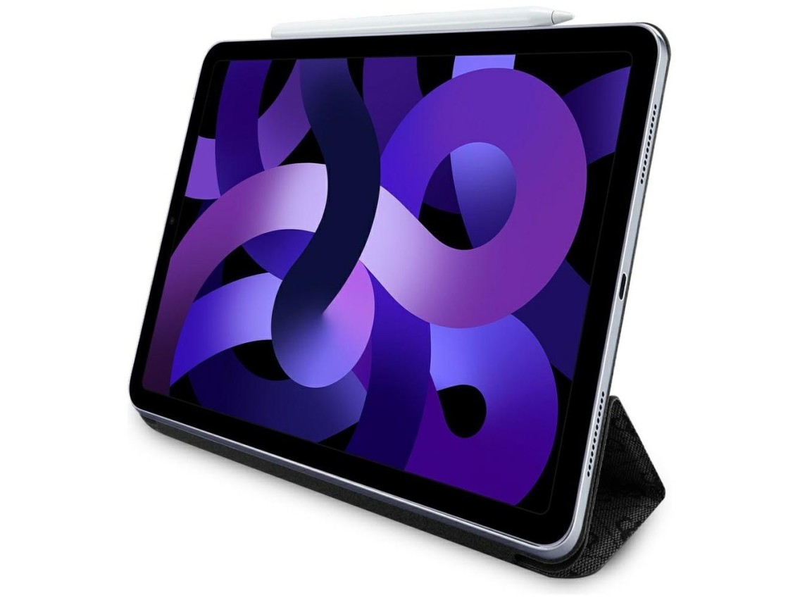Guess GUFC13RM24PS4SGK iPad Air 13" 2024 black/black Magnetic 4G Big Logo