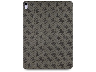 Guess GUFC13RM24PS4SGW iPad Air 13" 2024 marrom magn�tico 4G com logotipo grande