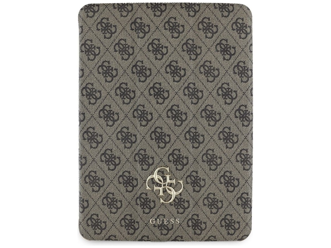 Guess GUFC11RM24PS4SGW iPad Air 11" 2024 brown/brown Magnetic 4G Big Logo