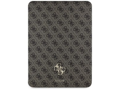 Guess GUFC13PM24PS4SGW iPad Pro 13" 2024 marrón magnético 4G con logo grande Guess GUFC13PM24PS4SGW iPad Pro 13" 2024 marrón magnético 4G con logo grande