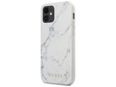 Guess Marble Case for iPhone 12 mini 5.4" - White Guess Marble Case for iPhone 12 mini 5.4" - White