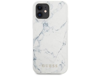 Guess Marble Case for iPhone 12 mini 5.4" - White Guess Marble Case for iPhone 12 mini 5.4" - White
