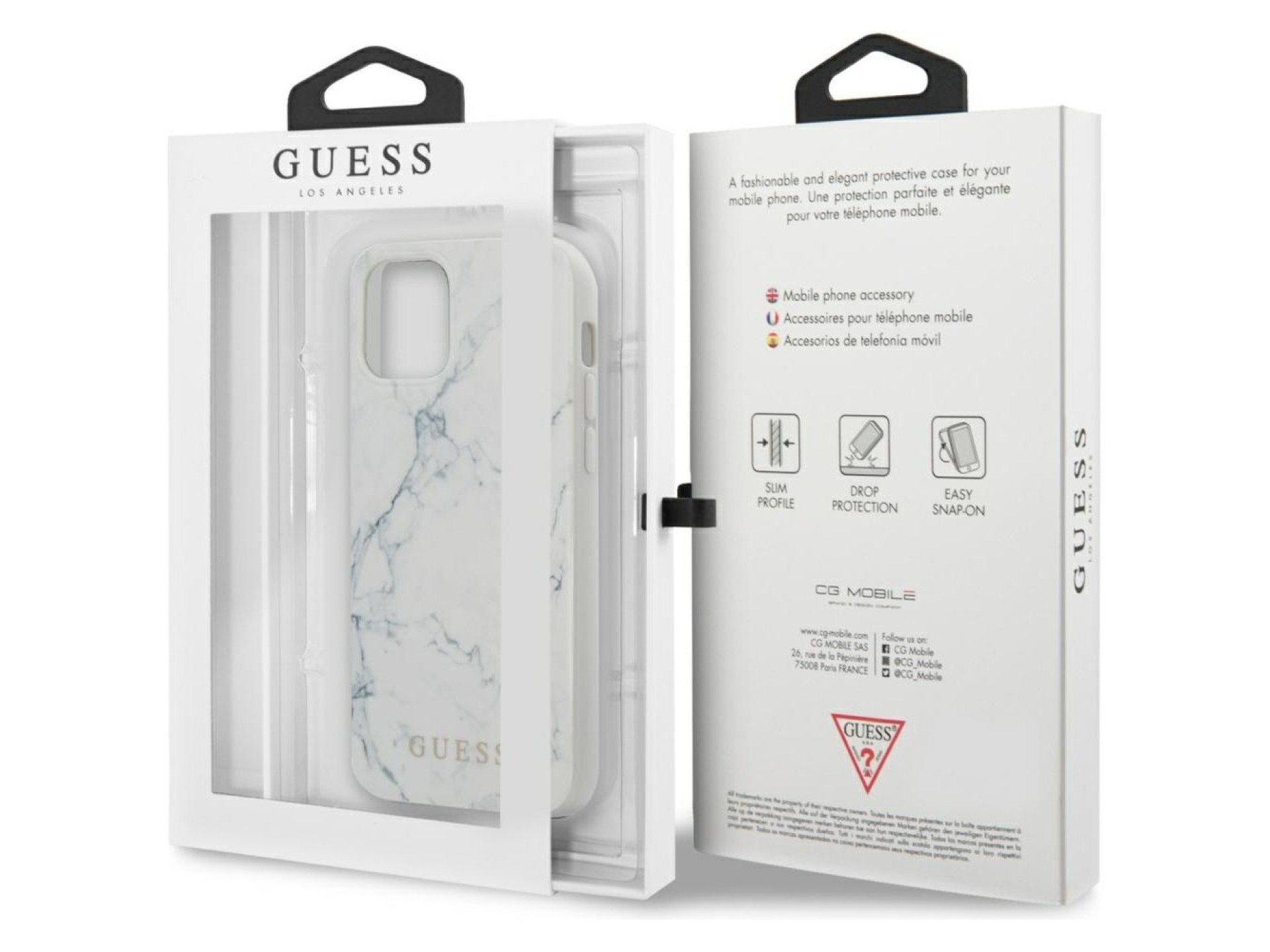 Guess Marble Case for iPhone 12 mini 5.4