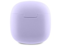 Auriculares Bluetooth Guess GUTWSJ14ESGU TWS + base de carga morado/morado con logotipo clásico impr Auriculares Bluetooth Guess GUTWSJ14ESGU TWS + base de carga morado/morado con logotipo clásico impr