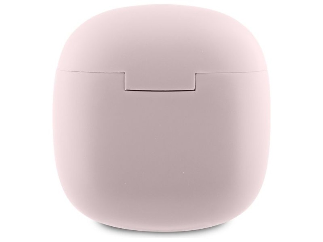 Guess Bluetooth headphones GUTWSJ14ESGP TWS + docking station pink/pink Printed Classic Logo